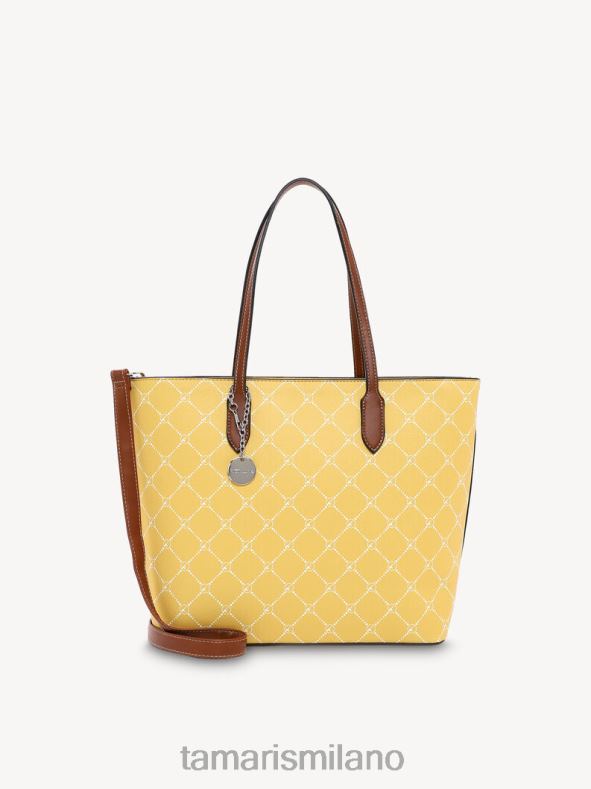 borsa della spesa - gialla Tamaris 8R4D63113 donne Accessori