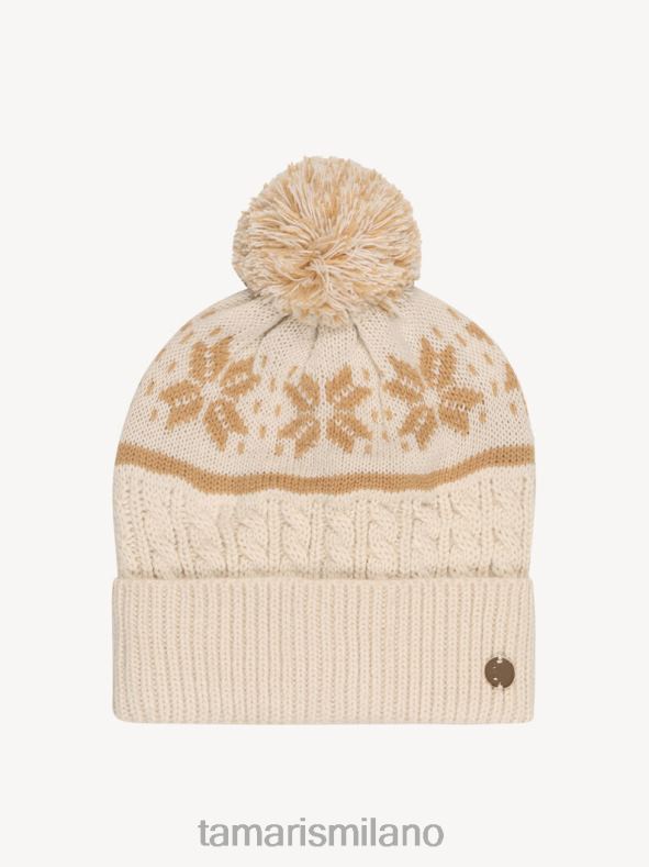 cappello - beige/bianco antico Tamaris 8R4D62834 donne Accessori