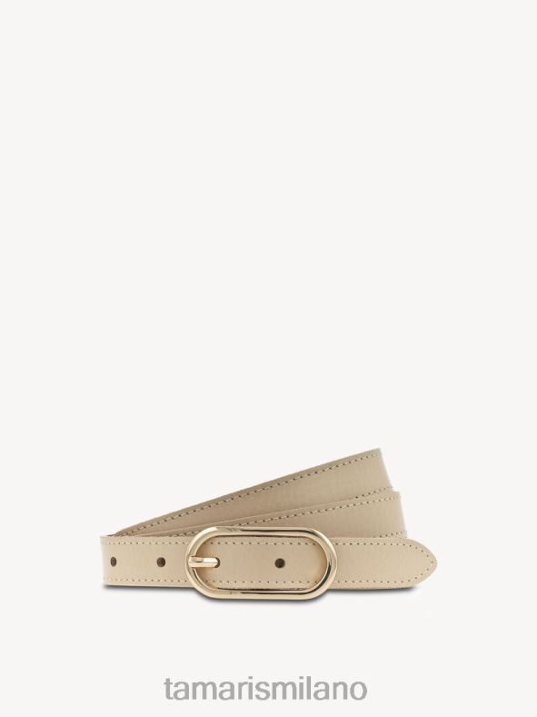 cintura in pelle - beige/beige chiaro Tamaris 8R4D63419 donne Accessori