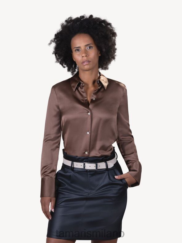 cintura in pelle - beige/vaniglia Tamaris 8R4D63408 donne Accessori