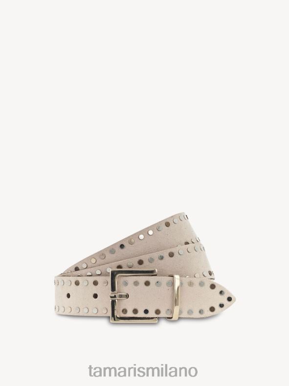 cintura in pelle - beige/vaniglia dunkle Tamaris 8R4D63362 donne Accessori
