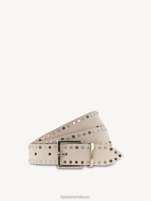 cintura in pelle - beige/vaniglia dunkle Tamaris 8R4D63362 donne Accessori