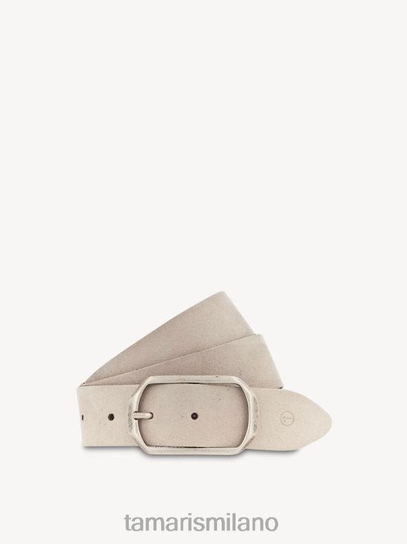 cintura in pelle - beige/vaniglia dunkle Tamaris 8R4D63409 donne Accessori
