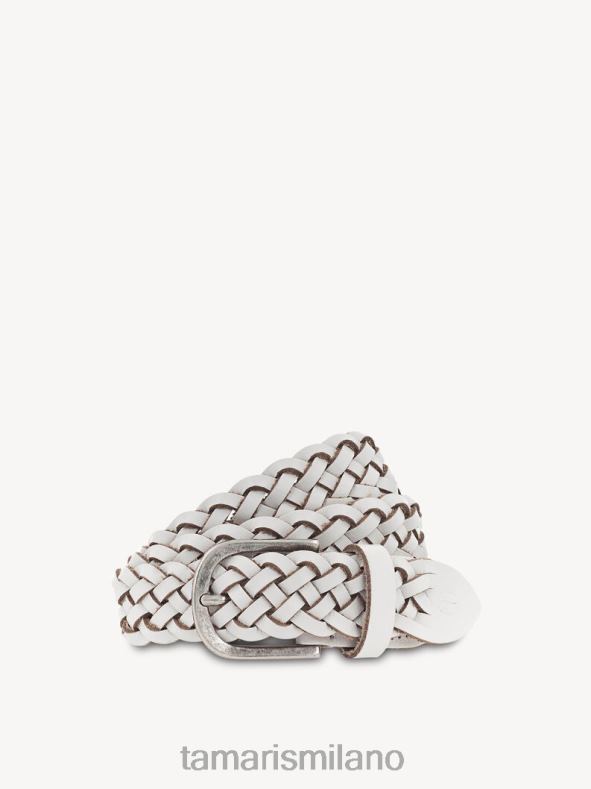 cintura in pelle - bianca Tamaris 8R4D63378 donne Accessori