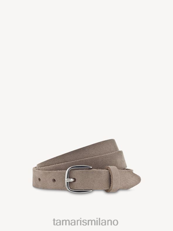 cintura in pelle - marrone/tortora Tamaris 8R4D63404 donne Accessori