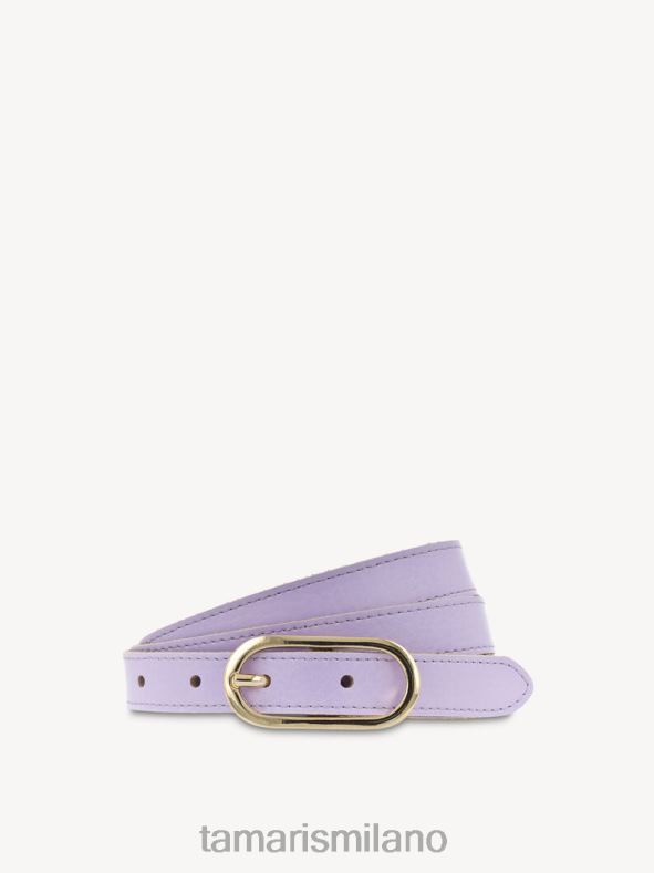 cintura in pelle - viola/lavanda pastello Tamaris 8R4D63403 donne Accessori