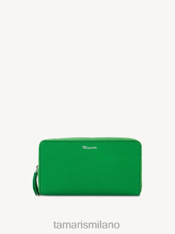 portafoglio in pelle - verde/mela Tamaris 8R4D63148 donne Accessori