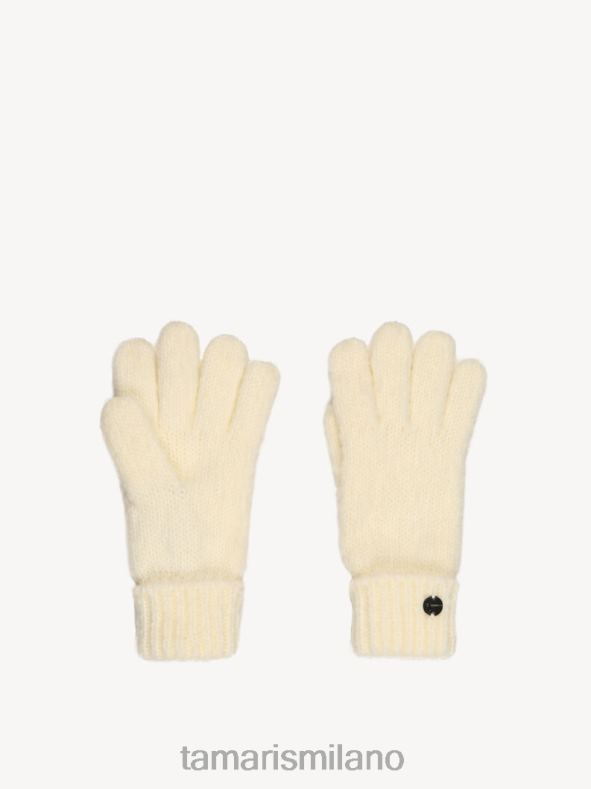 guanti - bianco/bianco sussurro Tamaris 8R4D62724 donne Accessori