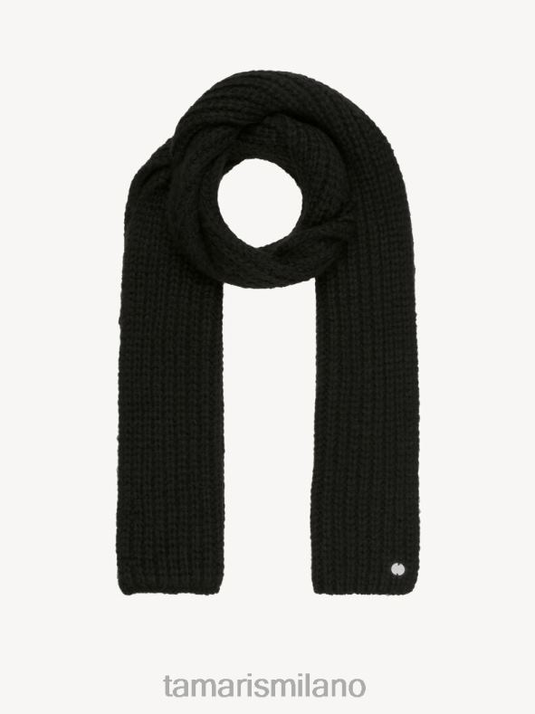 sciarpa - nero/nero corvino Tamaris 8R4D63163 donne Accessori