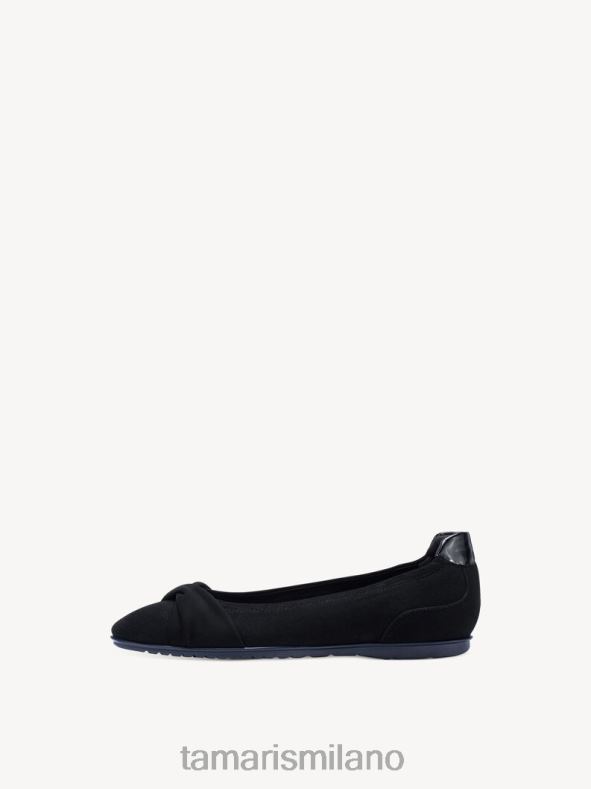 ballerina - nera Tamaris 8R4D6703 donne scarpe