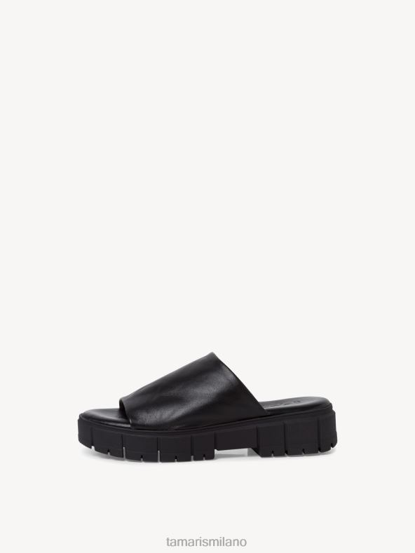 mulo in pelle - nero/nero uni Tamaris 8R4D6233 donne scarpe
