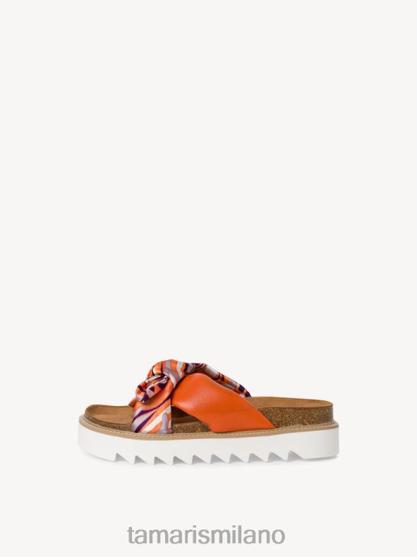 mulo - pettine arancio/arancio Tamaris 8R4D61923 donne scarpe