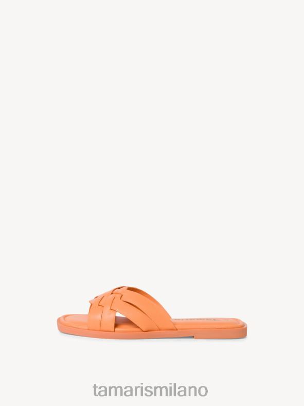 sabot in pelle - arancio/papaya Tamaris 8R4D6812 donne scarpe