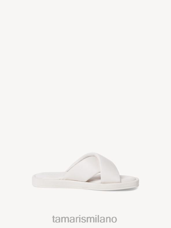 sabot in pelle - bianco/bianco sporco Tamaris 8R4D61202 donne scarpe