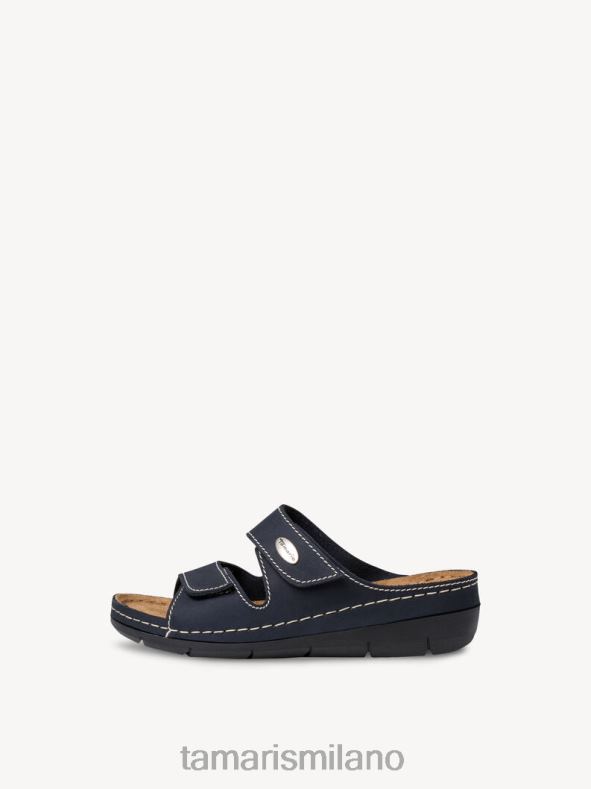 sabot in pelle - blu/navy Tamaris 8R4D62158 donne scarpe
