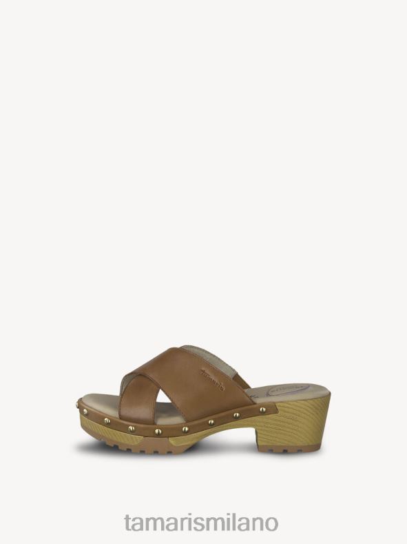 sabot in pelle - marrone/cognac Tamaris 8R4D61130 donne scarpe