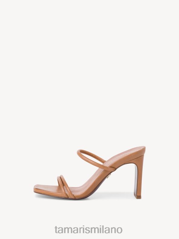 sabot in pelle - marrone/noce Tamaris 8R4D62141 donne scarpe