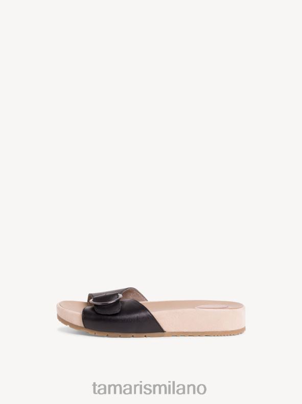 sabot in pelle - nappa nera/nera Tamaris 8R4D6526 donne scarpe