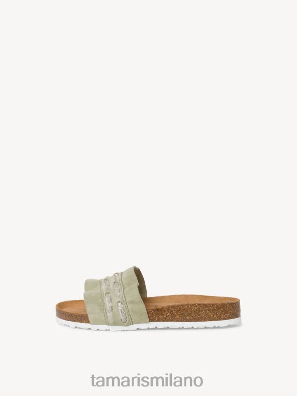 sabot in pelle - verde/pistacchio Tamaris 8R4D612 donne scarpe