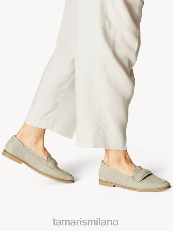 ciabatta in pelle - verde/salvia Tamaris 8R4D638 donne scarpe