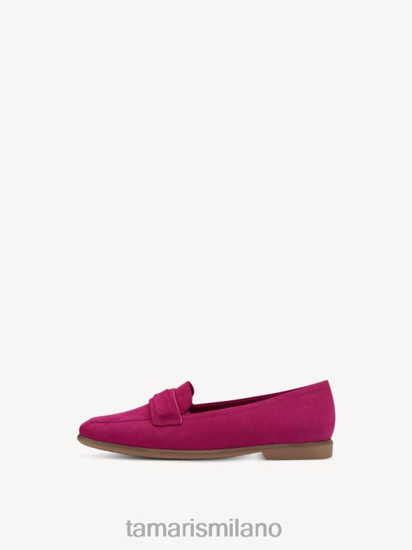 pantofola in pelle - rosa/fucsia Tamaris 8R4D61462 donne scarpe