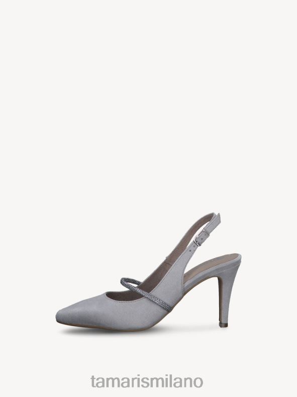 décolleté a tracolla - grigio Tamaris 8R4D62338 donne scarpe