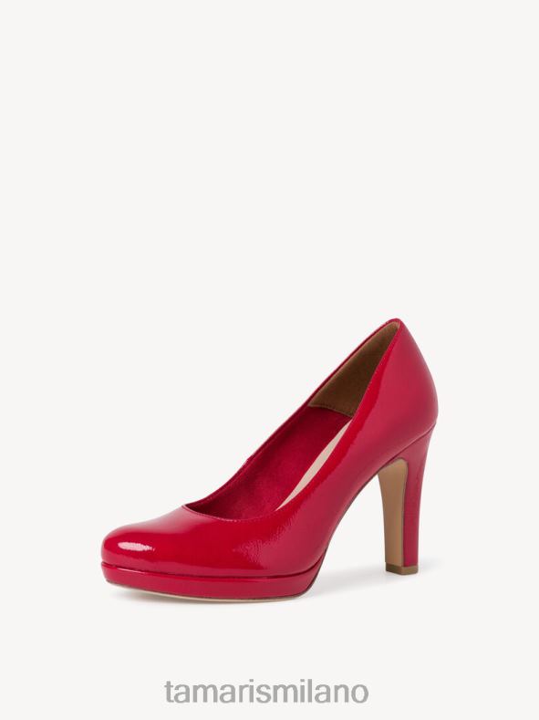 décolleté - brevetto rosso/peperoncino Tamaris 8R4D6948 donne scarpe