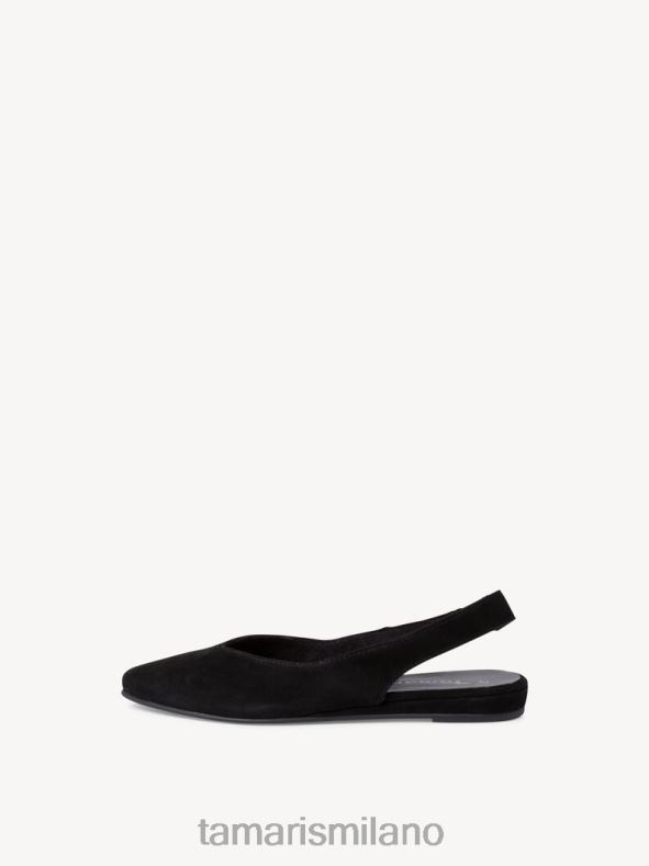 décolleté con cinturino in pelle - nero Tamaris 8R4D6867 donne scarpe
