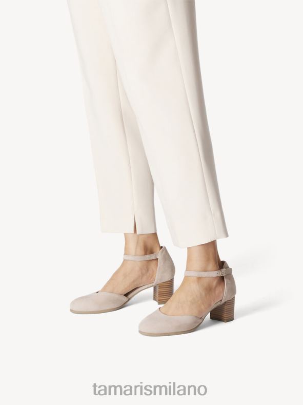 décolleté in pelle - beige/sabbia Tamaris 8R4D61709 donne scarpe