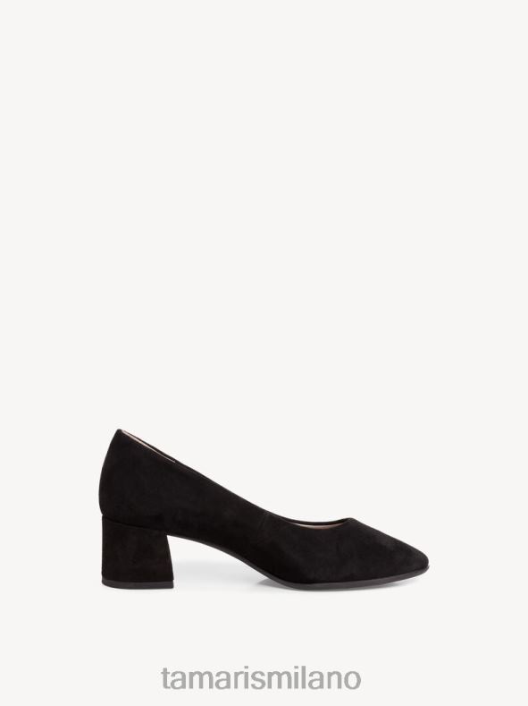 décolleté in pelle - camoscio nero/nero Tamaris 8R4D61025 donne scarpe