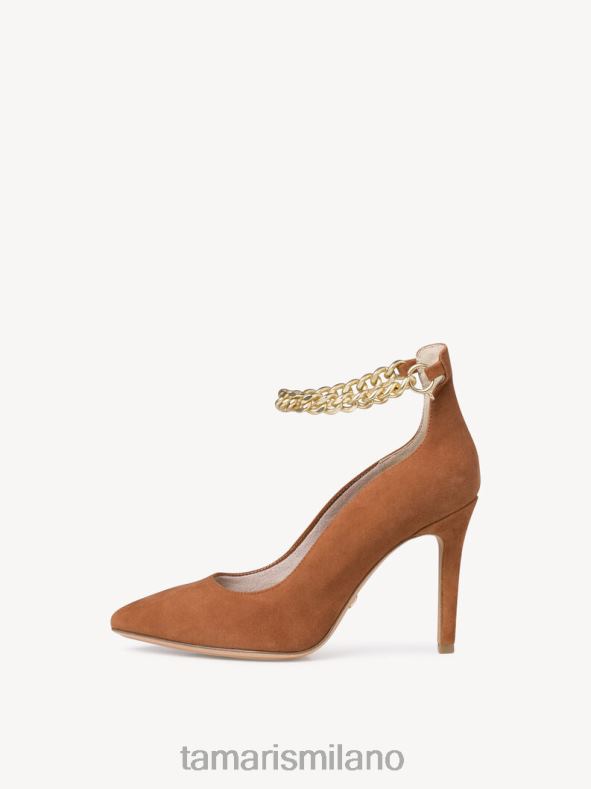 décolleté in pelle - marrone/muscat Tamaris 8R4D62329 donne scarpe