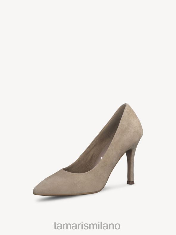 décolleté in pelle - marrone/taupe Tamaris 8R4D62003 donne scarpe
