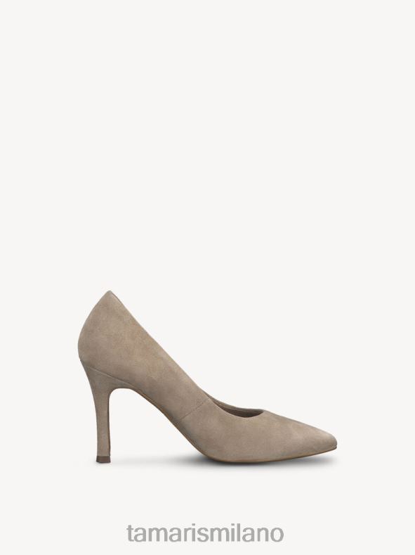 décolleté in pelle - marrone/taupe Tamaris 8R4D62003 donne scarpe