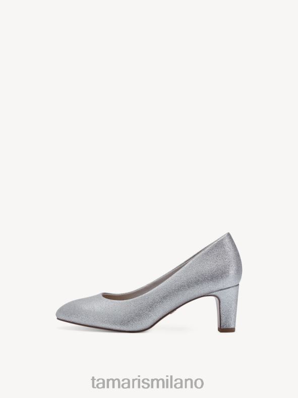 décolleté - metallo/argento glam Tamaris 8R4D6507 donne scarpe