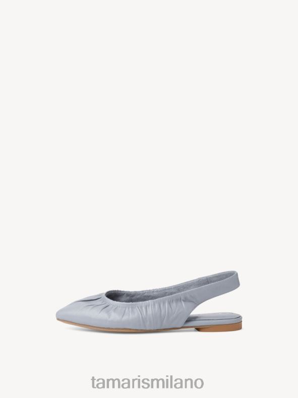sling pumps in pelle - blu/azzurro Tamaris 8R4D62195 donne scarpe
