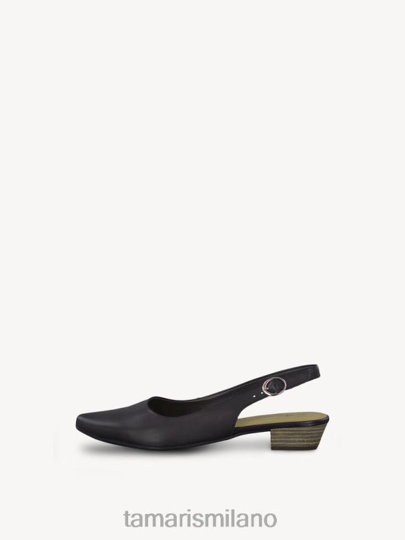 sling pumps in pelle - pelle nera/nera Tamaris 8R4D61331 donne scarpe