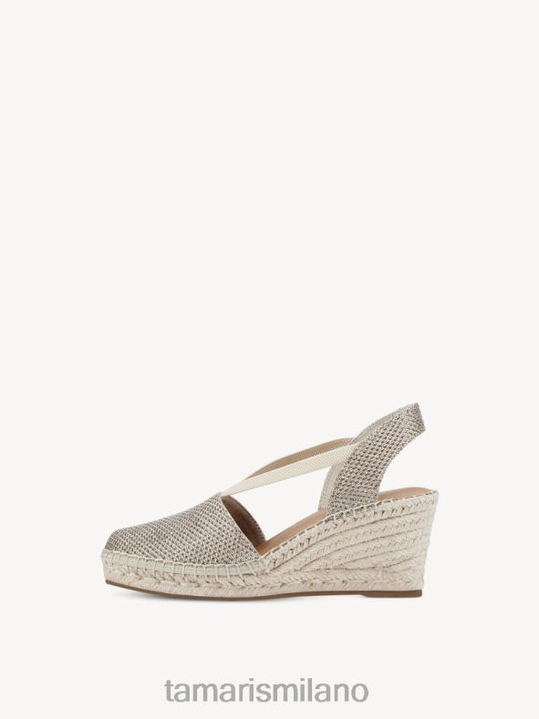 espadrillas - metallizzato/oro chiaro Tamaris 8R4D61632 donne scarpe