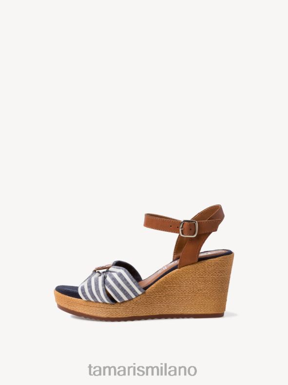 sandalo con tacco - marrone/cuoio Tamaris 8R4D62091 donne scarpe