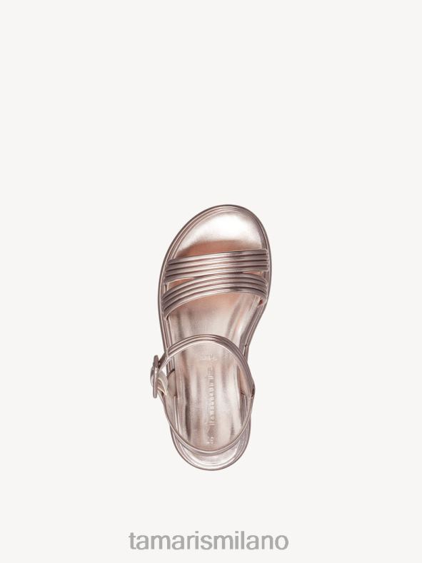 sandalo con tacco - metallizzato/oro chiaro Tamaris 8R4D6114 donne scarpe