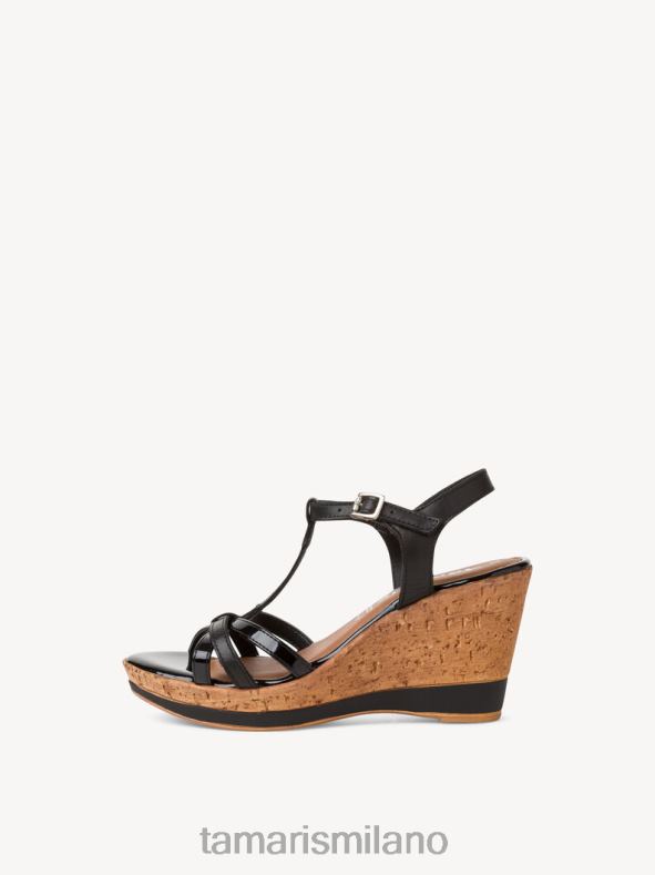 sandalo con tacco - nero Tamaris 8R4D61093 donne scarpe
