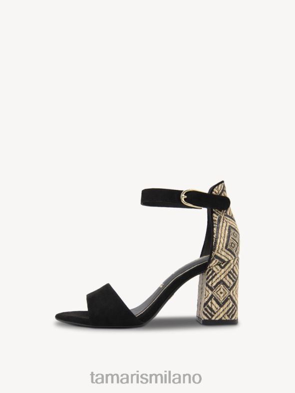 sandalo con tacco - pettine nero/nero Tamaris 8R4D6742 donne scarpe