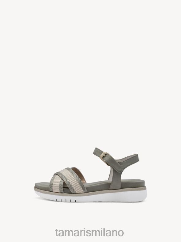 sandalo con tacco - verde/pistacchio com Tamaris 8R4D6772 donne scarpe