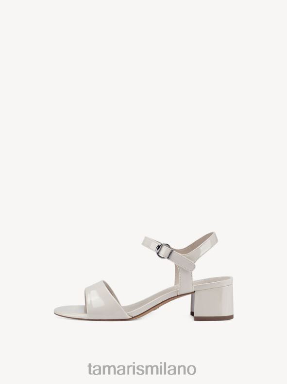 sandalo con tacco - vernice beige/avorio Tamaris 8R4D61195 donne scarpe