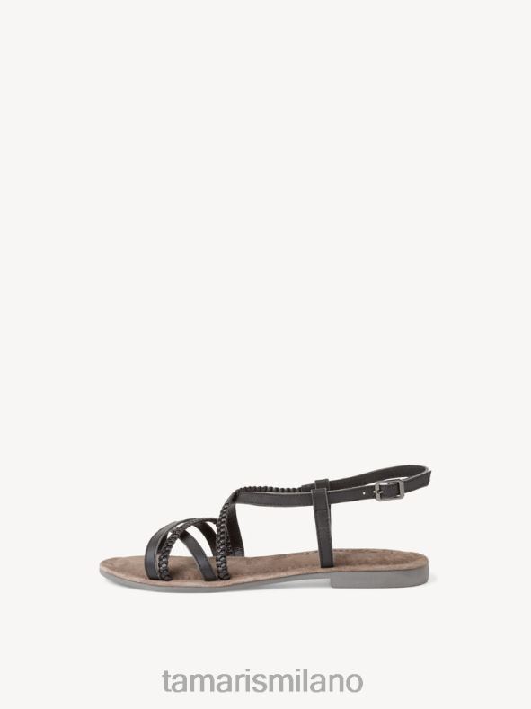 sandalo in pelle - nero Tamaris 8R4D61669 donne scarpe