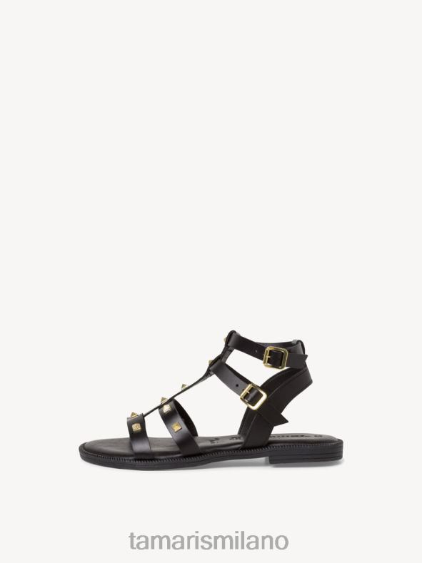 sandalo in pelle - nero Tamaris 8R4D61782 donne scarpe