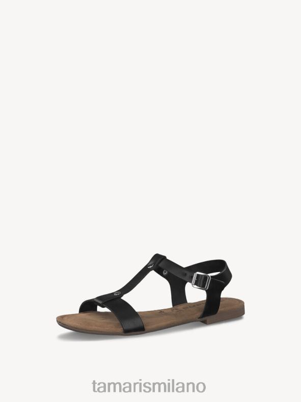 sandalo in pelle - nero Tamaris 8R4D62134 donne scarpe