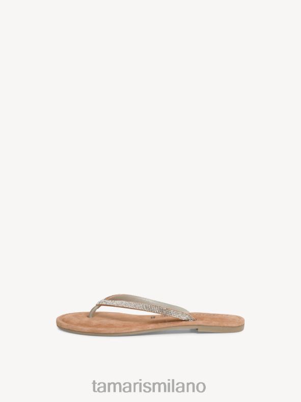 separatori delle dita in pelle - glam metallizzato/argento Tamaris 8R4D6370 donne scarpe