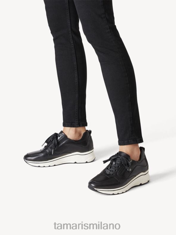sneaker in pelle - nero/nero uni Tamaris 8R4D6377 donne scarpe