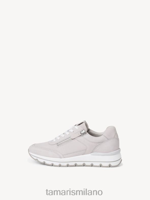 sneaker in pelle - nubuc grigio/grigio lt Tamaris 8R4D61695 donne scarpe
