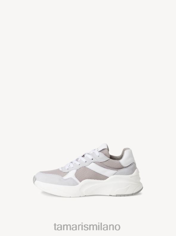 sneaker in pelle - pettine grigio/grigio lt Tamaris 8R4D6647 donne scarpe